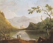 Richard  Wilson View of Snowdon from Llyn Nantlle (mk08) china oil painting artist